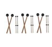 Toyvian 9pairs Ethereal Drum Tongue Drum Mallet for Percussion Instrument Stage Performance Music Instrument Drumsticks for Students and Music Performance