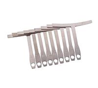 Toyvian 9pc Set Guitar Ruler Guitar Measuring Calipers Guitar Wire Radian Ruler for Guitar Scale Adjustment