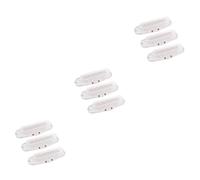 Toyvian 9pcs Pickup Bobbin Humbucker Bobbin for Guitar Screw Side for Pickup Makers Essential Guitar Accessories