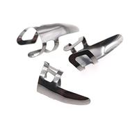 Toyvian 9pcs Stainless Steel Finger Picks for Guitar Bass Forefinger Picks for String Instruments Plectrums for Musicians Beginners