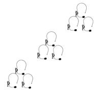 Toyvian 9pcs Wired Head-mounted Microphone Loudspeaker Portable Voice Amplifier for Teaching Presentations and Tour Guides Lightweight and Durable Design