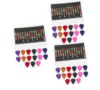 Toyvian 9sets Beginner Guitar Learning Fretboard Stickers Picks Set Guitar Accessory No Adhesive Left
