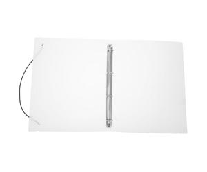 Toyvian A4 Flexible 4-Ring Plastic Binder with Hard Back Cover and Rounded Corners, Prevents Warping and Easy Sorting, for Class Schedules and Student Homework in Backpacks or Shelves