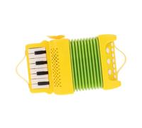 Toyvian Accordion Battery Operated Musical Instrument for Lightweight Easy Grip Design for Early Musical Education Family Gatherings