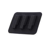 Toyvian Acoustic Classical Guitar Mute Pad Silicone Silent Practice Accessory Easy Installation and Tone Preservation 7.6 X 5.8 X 1.2Cm Black for Quiet Practicing in Apartments