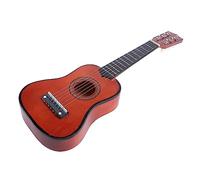 Toyvian Acoustic Guitar Mini Guitar Wooden Craft for Beginner Boy Girl Boys and Girls Instrument for Music Learning
