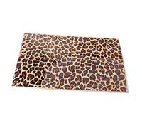 Toyvian Acoustic Guitar Pickguard Sheet Material Diy Guitar Pickguard Self Adhesive Leopard Print Non-deformation Heat Resistant