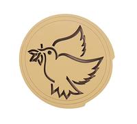 Toyvian Acoustic Guitar Soundhole Cover Unique Design for Feedback Control Standard Guitar Accessory and Chic Sound Hole Cover for Musicians