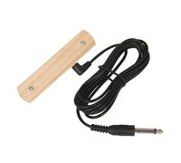 Toyvian Acoustic Guitar Soundhole Pickup Wood Material Vintage Style Passive Pickup for Folk Classical Ukulele Acoustic Guitars Sturdy Construction