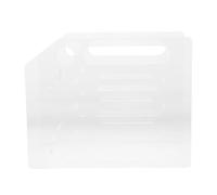 Toyvian Acrylic 4-Tier Hard Drive Stackable Rack with Screws for 3.5 Inch HDD and Ssd, Hard Drive Organizer with Hollowcarved Design, Sturdy Construction for Home and Portable Applications