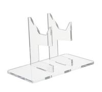 Toyvian Acrylic Display Stand for Gamepads Game Controller Organizer Stand Elegant Professional Touch Artful Design Easy Maintenance Effortless Cleaning Suitable for Contemporary Décor