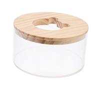 Toyvian Acrylic Hamster Bath Tub Small Pet Potty for Chinchilla Decorative Sand Bath Box