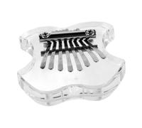 Toyvian Acrylic Mini Kalimba Tone Portable Finger Piano for Boys and Girls and Music Beginners