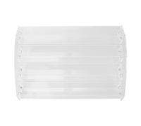 Toyvian Acrylic Multi-layer Makeup Finishing Rack with Good Stability and Falling Prevention, Nail Polish and Lipstick Storage Shelf for ’ Vanity Organiser