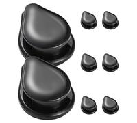 Toyvian Adhesive Car Mini Hooks 8Pcs Multi-Functional Compact Dashboard Hangers for Automotive Interior Storage and Easy Setup