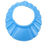 Toyvian Adjustable Baby Shower Cap Hair Washing Shield Made of Flexible Eva Material with Lovely Design and Fine Workmanship for Bathing and Hair Washing, Blue Colour for Infants