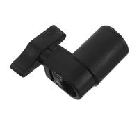 Toyvian Adjustable Clamp Knob for Music Stands, Black Plastic Height Lock with 1.6cm Diameter, Prevents Accidental Movement, Suitable for Music Stand Poles in Piano Playing and Ensemble