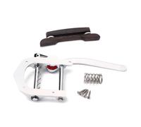 Toyvian Adjustable Guitar Bridge Tailpiece Rosewood Jazz Guitar Bridge Tremolo Block Wire Board