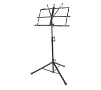 Toyvian Adjustable Heavy-duty Sheet Music Stand with Tripod Base, Foldable Professional Music Score Holder for Guitar Violin Guzheng, Portable Textbook Rack for Students and Travel