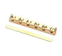 Toyvian Adjustable Height Guitar Nut Saddle Bridge Metal Material for Modern Design Comfort