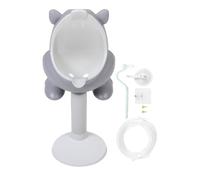 Toyvian Adjustable Height Wall-Mounted Toddler Urinal for Boys, Plastic Potty Training Toilet with Removable Bowl, Designed for Home Use to Foster Independence and Ease Toilet Training