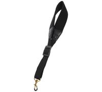 Toyvian Adjustable High-elastic Cotton Saxophone Shoulder Strap Black, Universal Neck Harness for Alto Tenor Soprano Saxophone, Lightweight Support for Student Performance