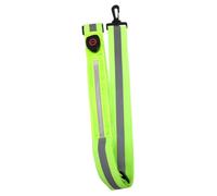 Toyvian Adjustable LED Reflective Safety Band for Night Running Visibility Walking Reflective Strap Rechargeable Comfortable User Friendly Design for Adults