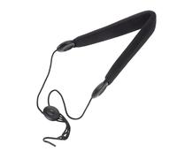 Toyvian Adjustable Padded Saxophone Neck Strap with Single Hook Comfortable Cotton Shoulder Belt for Alto Tenor and Clarinet Horn Instruments