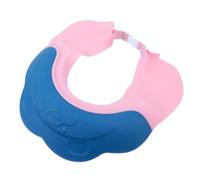 Toyvian Adjustable Shower Cap with Comfortable Pp Material and Light Weight, Blue Bath Visor to Protect Ears and Eyes During Shampooing, for Bath Time