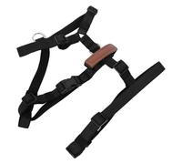 Toyvian Adjustable Stop Leash Pulling Harness for Dogs with Quick Release Buckles and Grab Handle, Comfortable Polyester Vest Harness that Prevents Pulling and Evenly Distributes Pressure