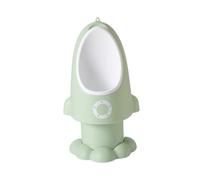 Toyvian Adjustable Toddler Urinal Potty for Boys Light Green Portable Training Stand Splash Guard for Toilet Training at Home or Travel