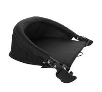 Toyvian Adjustable Universal Stroller Footrest Extension for Baby Pushchair and Umbrella Stroller, Black Cloth Material Footrest Accessory with Extended Seat Support