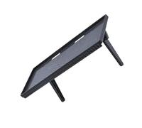 Toyvian Adjustable Wall-mounted Rack for Tv Screen and Computer Monitor Installation Storage Shelf for Home Organization Space-saving Black Holder with Strong Load Capacity