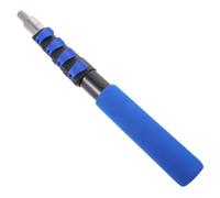 Toyvian Adjustable Water Fed Brush Pole Replacement for Solar Panel Cleaning Lightweight Telescopic Photovoltaic Panel Scrubber Rod in Blue Ergonomic Design for Outdoor Use and Extended