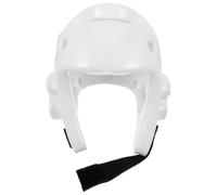Toyvian Adjustable White Boxing Protective Gear Headgear Made of Pu Material for Safe Sparring in Boxing and Karate Training