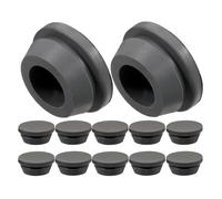 Toyvian Air Conditioner Drain Hole Plugs Diameter 20mm 12pcs Rubber, Reliable Air Conditioning Replacement Kit to Block Opening Outdoor Unit Suitable for Home and Office Use