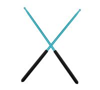 Toyvian Alloy Drumsticks Bulk for Practice Cafe Band Stage Soft Beaters for Drums Snare Jazz Snare Drums Blue