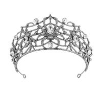 Toyvian Alloy Rhinestone Bridal Crown Tiara for Halloween Party Women’s Spider Queen Headpiece Decorative Hair Accessory