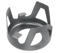 Toyvian Aluminium Alloy Stove Stand Burner Rack Silver Sturdy Outdoor Camping Stove Accessory for Alcohol Burner Cooking