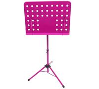 Toyvian Aluminum Alloy Music Sheet Tripod Stand Folding Rack for Guitar Violin Saxophone Lightweight Music Holder Non-slip Feet Random Color