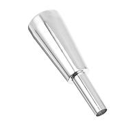 Toyvian American Style Trumpet Heavy-duty Mouthpiece Durable Silver-plated Accessory for Professionals and Beginners Producing Rich Sound for Marching Band and Practice