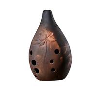 Toyvian Ancient Chinese Xun Instrument Ceramic Ocarina Wind Musical Instrument for Plays Traditional Music Lovers Random Style