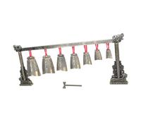 Toyvian Antique Single Layer Chimes Chinese Style Musical Bell Vintage Chime Ornaments for Home Desk Decoration