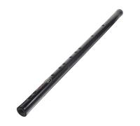 Toyvian Antique Style Bamboo Flute Tassel Black Transverse Flute for Children Adults Precise Tone Holes Easy to Carry
