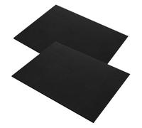 Toyvian Aquarium Leveling Mat with Thickened Foam and Grid Design for Fish 2pcs Shock Absorption and Easy to Clean, Suitable for Aquarium under Splash Mat
