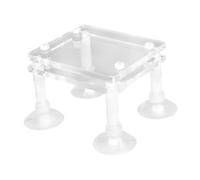 Toyvian Aquarium Water Pump Holder Stand Double-layer Shockproof Fish Tank Bracket Heightening Sand-resistant Support for Submersible Pump Aquarium Accessories