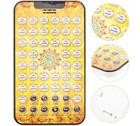 Toyvian Arabic Learning Tablet for Portable Educational Enlightenment Device with Finger Reading Feature for Introducing Arabic Vocabulary and Concepts for Birthdays