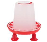 Toyvian Automatic Chicken Feeder Multi Function Poultry Feeding Container Durable Chick Food Bucket for Easy Filling and Cleaning for Poultry and Pigeons Holds Approx