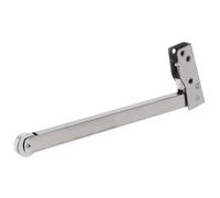 Toyvian Automatic Door Closer and Efficient Auto Closing with Adjustable Spring Stainless Steel Smooth and Quiet Hydraulic Door Closer for Home and Commercial Use