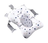 Toyvian Baby Bath Support Cushion 2 Pack Floating Suspension Pad White Foam with Strong Buoyancy and Comfort for Newborn Infant Bath Times